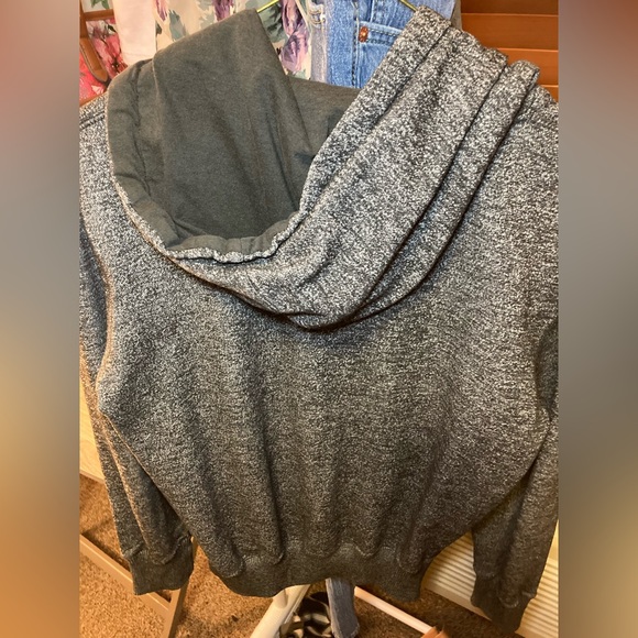 Ocean Pacific Size small gray hooded zip up. - Picture 6 of 8